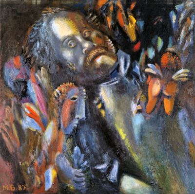 Портрет льва Незнанского.1990